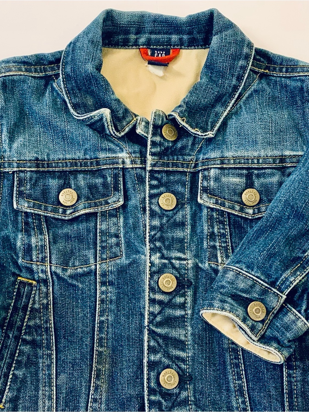 GAP Boys Blue Denim Trucker Jacket